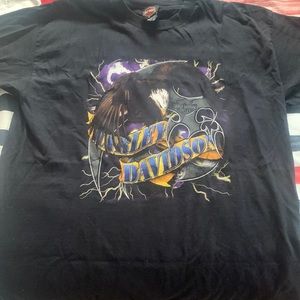 harley davidson graphic tee